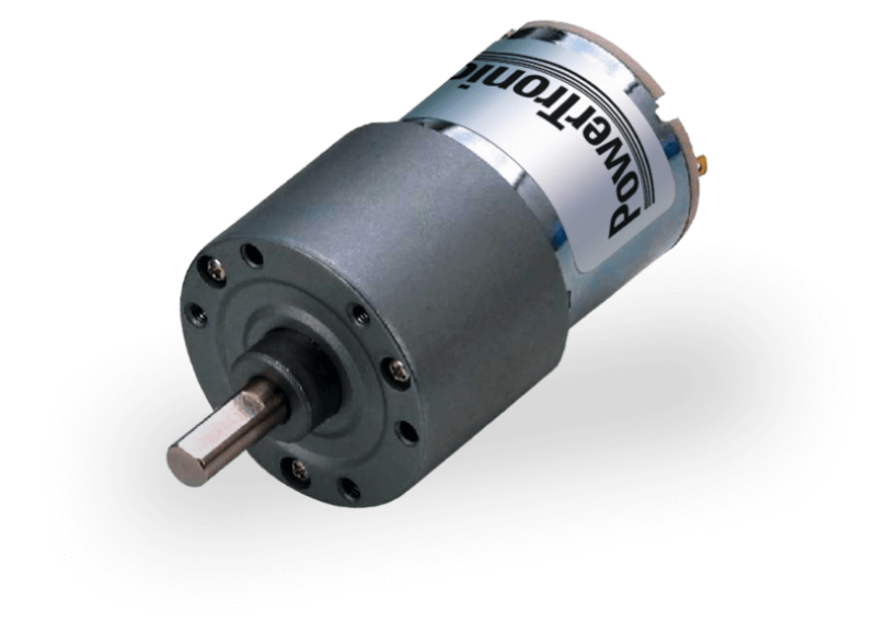 DC Motor Spur Gearbox Type SZ37-DC32.29 | PowerTronic